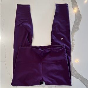Lululemon Athletica Wunder Train Dramatic magenta  Leggings